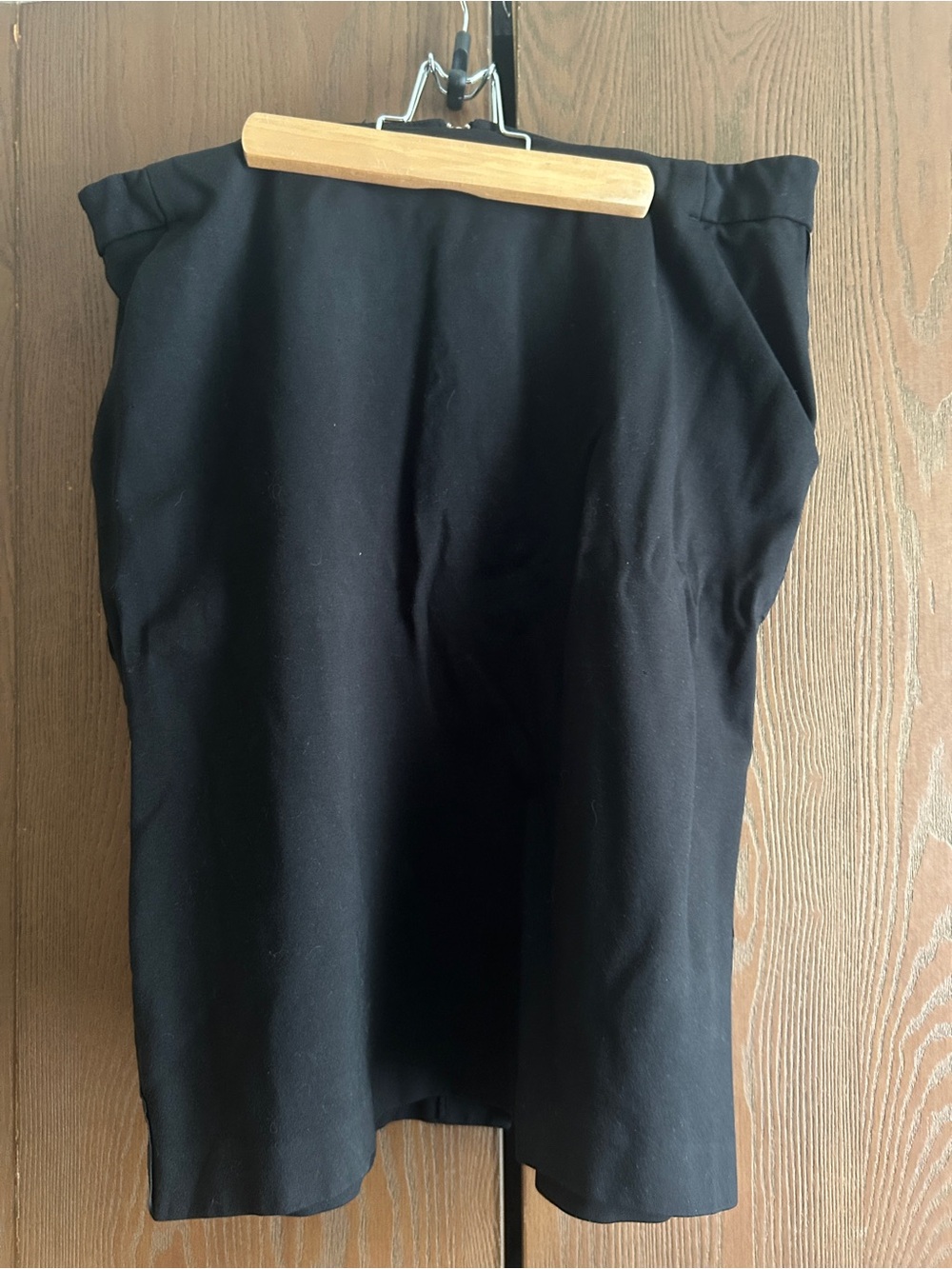 Classic Black Pencil Skirt